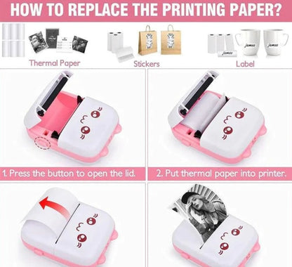 Portable Mini Pocket Printer Thermal Printer